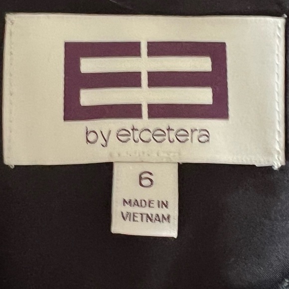 ETCETERA Denim Jacket & Tweed w gun metal buttons. Size 6. NWOT’s. Rare Find! - Picture 5 of 5